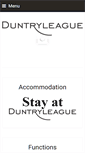 Mobile Screenshot of duntryleague.com.au
